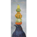 Painting of a crow with 5 gourds atop its head, in front of a dark cloudy background. Text above reads "Hello, gourd-geous!"