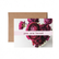Greeting card with an image of pink ranunculus and the words "you are loved".